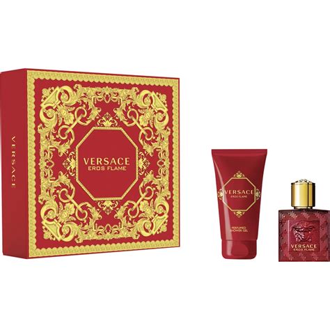 versace eros pour femme 50ml gift set|versace eros flame aftershave balm.